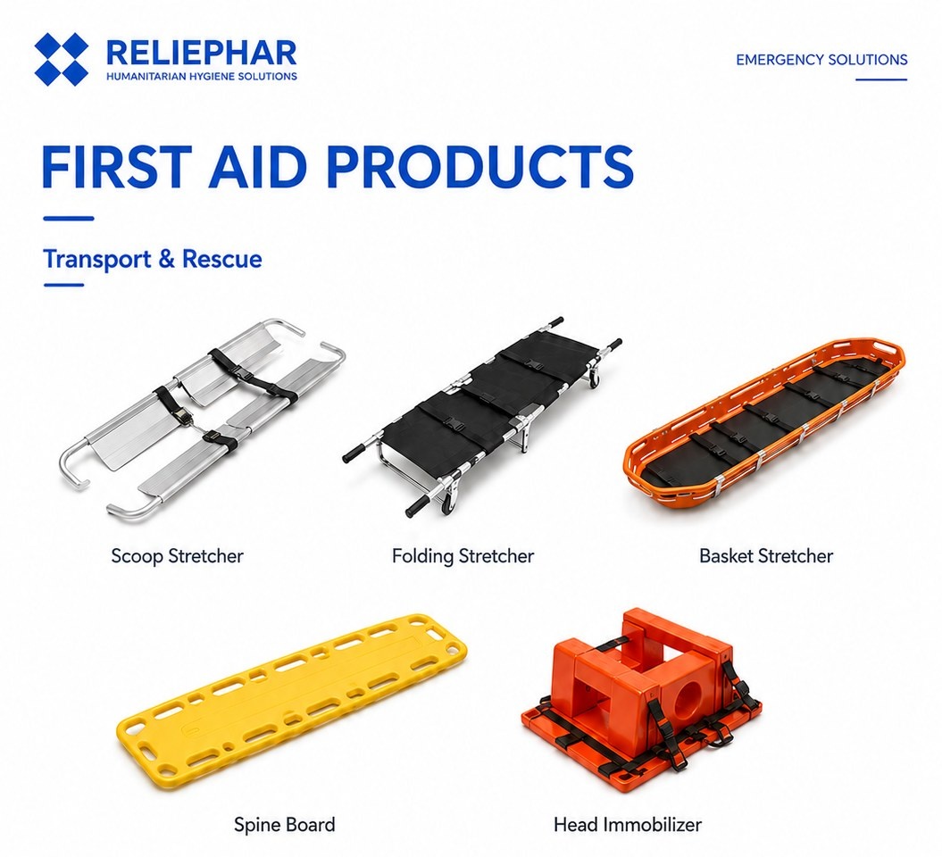 First aid transport and rescue product overview