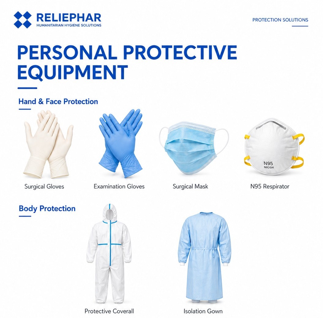 PPE hand and face protection overview